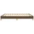 vidaXL Box spring posteljni okvir temno rjav 160x200 cm blago