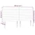 Vidaxl Vzglavje postelje temno rjavo 180x5x118/128 cm blago