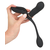 GoGasm Vaginalni i analni vibrator, Crni