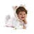 Llorens M844-82 oblačila za dojenčkovo punčko NEW BORN velikosti 43-45 cm