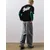 Pull&Bear Majica STWD črna/bela
