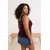 Trendyol Curve Ženska bluza Tbbss24Af00052, Bordo