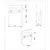 Hanah home Polica 90x80x32cm Bela