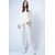 Trend Alacati Stili Ženski komplet duks i pantalone Alc-X13270, Bela