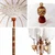 Balineški Parasol Krema 190 x 190 x 260 cm
