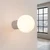 Sollux SL.1742 - Kupatilsko zidno svetlo HALO 1xG9/8W/230V IP44 taupe