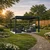 Bioklimatska pergola Ancora — Ročni/3 x 3 m/Bela/Stenska