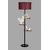 Opviq 534LUN2106 Podna lampa, Bordo