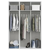 Garderobna omara Flex Set ?24 - 150 cm