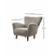 ATELIER DEL SOFA Fotelja Teddy Grey