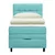 Boxspring Krevet Miami 100/200 cm , tirkizna