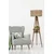 Opviq 534LUN3269 Podna lampa, Braon