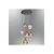 Opviq luster Luccas 2848-6A-24, LED 47 W, sivi