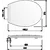 56 A06 86 0099: WC deska SANIT CITY, Termoplast, kovinski tečaji, pergamon