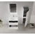 HANAH HOME Kupatilski ormarić sa umivaonikom i ogledalom (2 komada) Nest 71 v2 539
