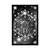 Plakat očarljiva Mandala v črnobeli varianti - 30x45 no frame