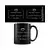 Šolja Pyramid - Lord Of The Rings - One Ring - Black Pod Mug