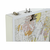 Okvir za Fotografije s Pričvršćivačima DKD Home Decor Drvo MDF Karta Svijeta (25 x 4 x 22 cm) (2 pcs)