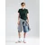 LEVIS ® Majica temno zelena/rdeča