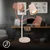 Briloner 7476-011 - Stona lampa SKRIVA 1xGU10/9W/230V bež