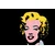 Samolepilna tapeta pop art Marilyn Monroe na črnem ozadju - 539x363