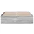 Vidaxl Posteljni okvir siva sonoma 120x190 cm inženirski les
