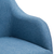 vidaXL Blagovaonske stolice presvučene tkaninom 4 kom 55 x 55 x 84 cm plave