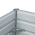 Visoka greda pocinkano jeklo 480x80x45 cm rjava