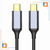 CO2 Kabel Co2 Usb-C Hitro Polnjenje Thunderbolt 3 20Gbps 100W Usb Tip C 4K 1M
