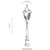Opviq Spoljna lampa BSU-68186-BSY-M1-B, 105 cm, Podna, IP65, E27, 60W, Crna