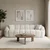 ATELIER DEL SOFA Sofa četvorosed Octavio White