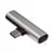 Akyga Adapter USB-C (m) na USB-C (f)/Jack 3,5 mm DAC