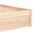 Vidaxl Posteljni okvir trden les 75x190 cm