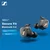 Sennheiser Bluetooth slušalice CX Sport, Crne