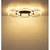 Globo 48050D2S - LED plafonsko svetlo FLETCHER LED/40W/230V 3000K 76x38 cm crna