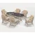 Lessentiel Maison Baštenska garnitura Nova 180x90x75cm Krem