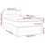 Vidaxl Box spring postelja z vzmetnico LED tem. zelena 100x200cm žamet