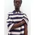 Pull&Bear Majica  mornarska / roza / bela