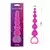 Analne kuglice Heart Booty Beads, 18.5cm, Roze