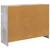 Kreveta s ladicama Betonski sivi 102 x 32 x 73,5 cm