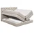MID.YOU POSTELJA BOXSPRING 140 cm  x 200 cm , tekstil, leseni material bež