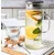 Vrč za sokove in vodo, VISOK, s kovinskim pokrovom, Wilmax, 1500 ml