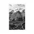 Plakat čudovita gorska panorama v črnobeli varianti - 20x30 silver