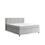 Boxspring Krevet Miami 160/200 cm , siva