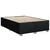Vidaxl Box spring postelja z vzmetnico črna 160x200 cm blago