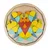 CLASSIC WORLD Drveni set Umetaljka Mandala blokovi