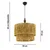 Opviq Luster Vnoreny W, Braon