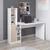 Hanah Home radni sto Viora, 150 cm, beli / orah