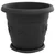 Saksije za biljke 24 pcs Crna O 34 x 28 cm Plastika