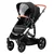 KINDERKRAFT KOLICA ZA BEBE 3U1 PRIME MINK PRO BLACK